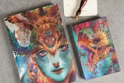Cuaderno de dibujo liso Dragón Dharma Paperblanks 20,5x30cm 200g/m²