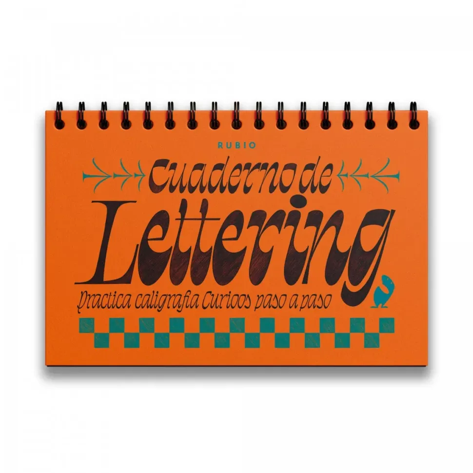 Cuaderno de Lettering con Ejercicios Paso a Paso