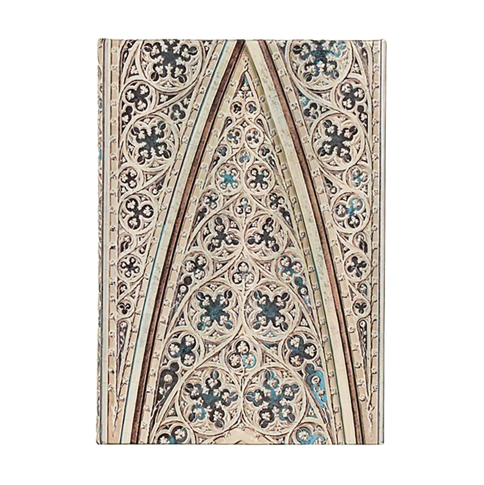 Cuaderno de tapa dura Midi liso Bóveda de la Catedral de Milán Paperblanks 12x18cm 120g/m²