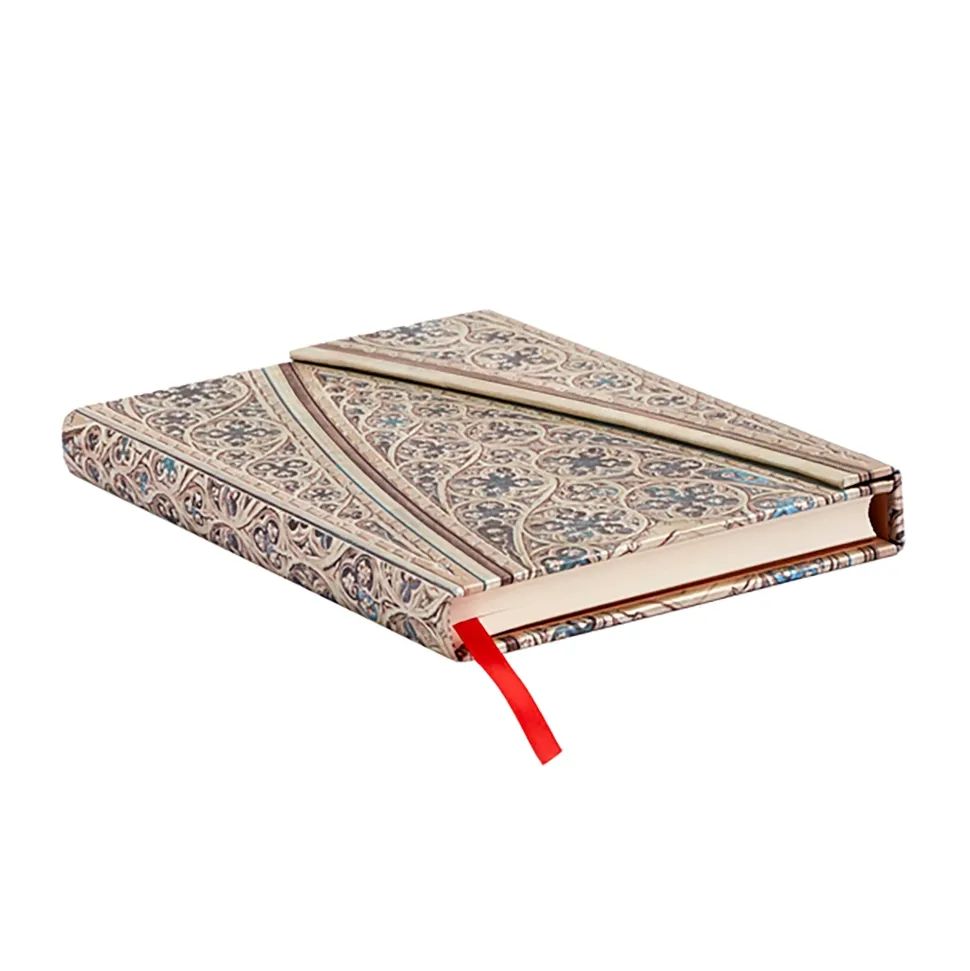 Cuaderno de tapa dura Midi liso Bóveda de la Catedral de Milán Paperblanks 12x18cm 120g/m²
