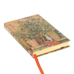 Cuaderno de tapa dura Midi liso Macetas de Terracota y Flores de Cezanne Paperblanks 12x18cm 120g/m²