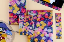 Cuaderno de tapa dura Midi liso Crisantemos de Monet Paperblanks 12x18cm 120g/m²