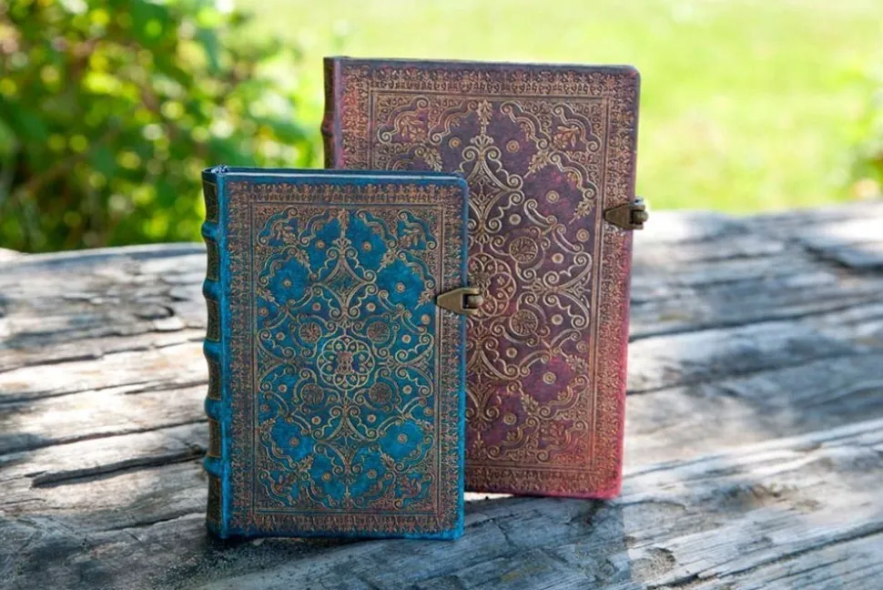 Cuaderno de tapa dura Ultra liso Azur Paperblanks 17,5x23cm 120g/m²
