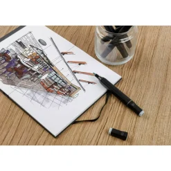 Cuaderno Dibujo Negro Clairefontaine 21x29cm
