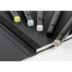 Cuaderno Dibujo Negro Clairefontaine 15x21cm