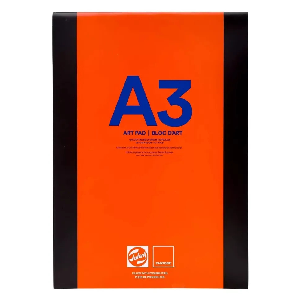 Cuaderno dibujo Talens Pantone A3 180 g/m²