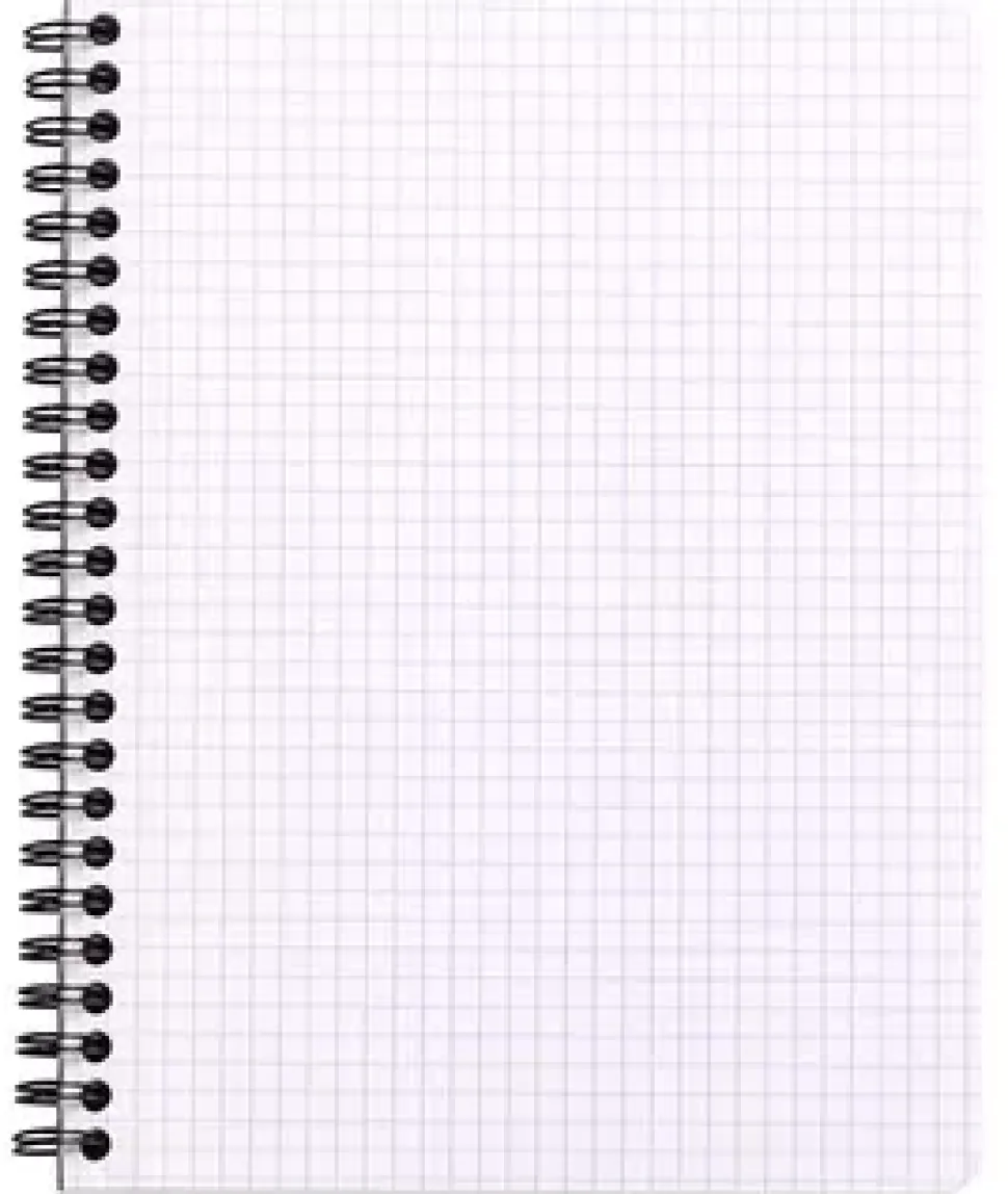 Cuaderno Espiral Cuadrícula Naranja Rhodia A5