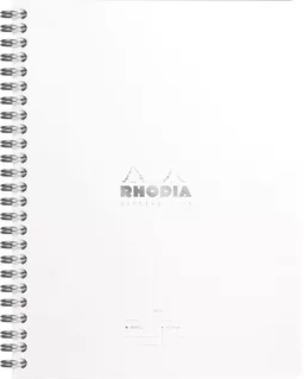 Cuaderno Espiral Meeting Book Blanco Rhodia A5