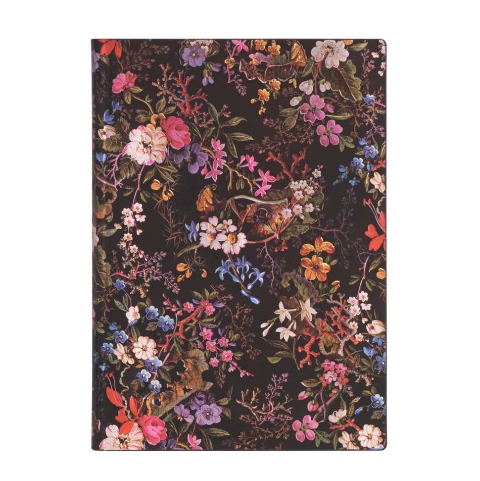 Cuaderno Flexi Midi rayado Floralia Paperblanks 13x18cm 100g/m²