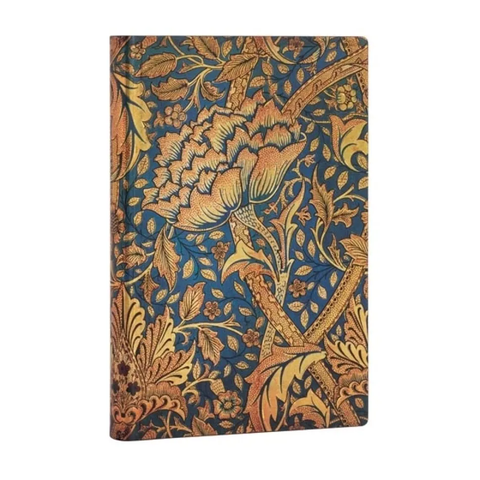 Cuaderno Flexi Mini rayado Morris Danza del Viento Paperblanks 9x14cm 100g/m²