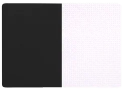 Cuaderno grapado lateral con puntos Negro A5 Rhodia