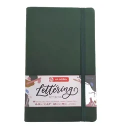 Cuaderno Lettering Verde 140 g/m² 13x21cm Art Creation