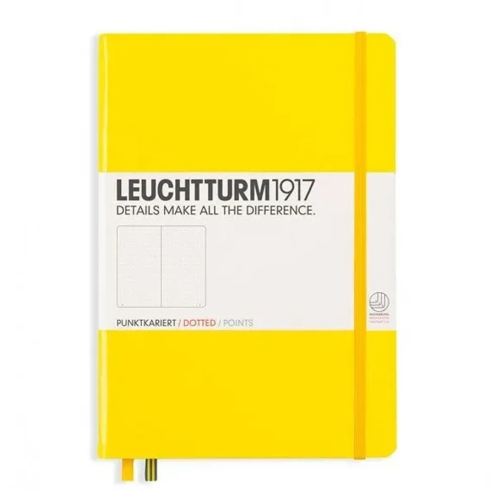 Cuaderno Medium Limón tapa Dura Leuchtturm1917 A5