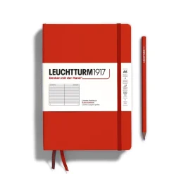 Cuaderno Medium Rojo tapa Dura Leuchtturm1917 A5
