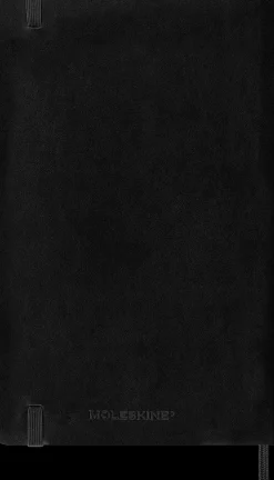 Cuaderno Negro Clásico Tapa Blanda Rayas 13x21cm Moleskine