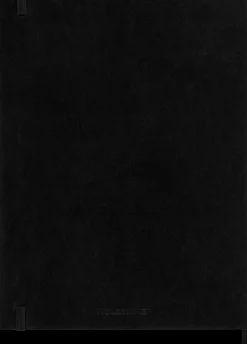 Cuaderno Negro Clásico Tapa Blanda Rayas 19x25cm Moleskine