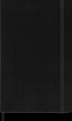 Cuaderno Negro Cuadriculado tapa dura Moleskine 9x14cm