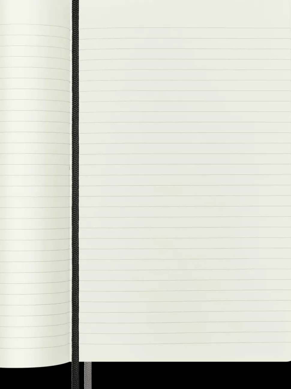 Cuaderno Negro Rayas tapa blanda Classic Moleskine 13x21cm