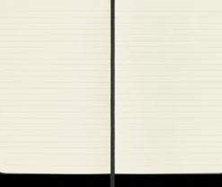 Cuaderno Negro Rayas tapa dura Moleskine 11,5x18cm