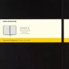 Cuaderno negro tapa dura cuadrícula Classic Moleskine 19x25cm