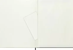 Cuaderno negro tapa dura cuadrícula Classic Moleskine 19x25cm