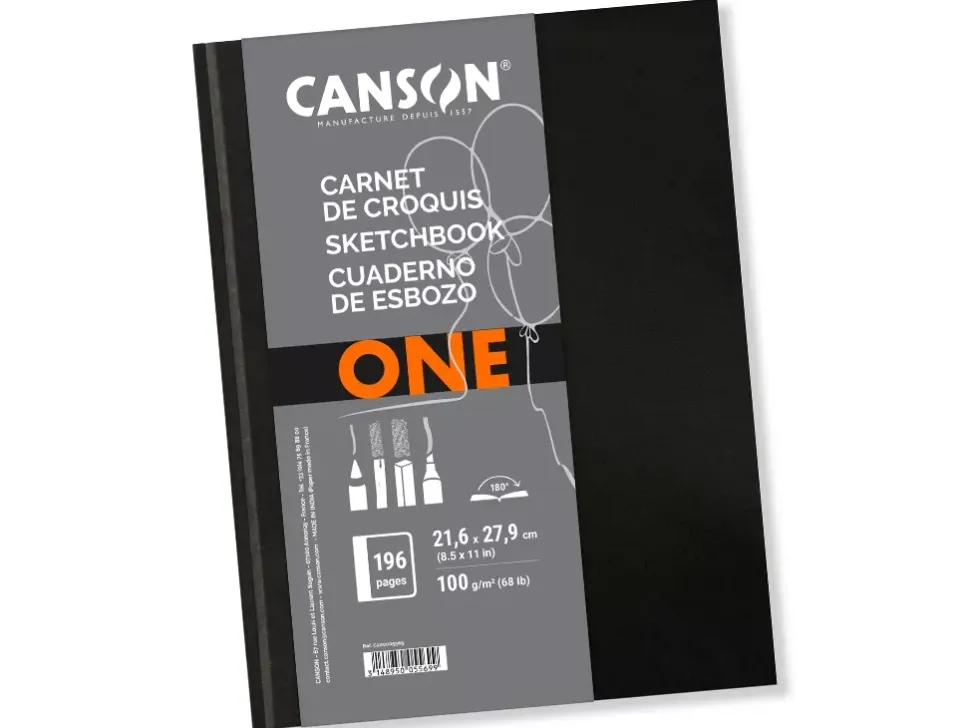 Cuaderno One Art Book Tapa dura Canson 100g/m²