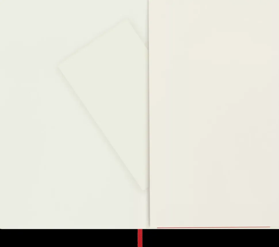 Cuaderno Rojo Cuadriculado tapa blanda Moleskine 13x21cm