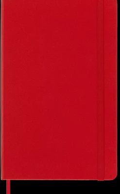 Cuaderno Rojo Escarlata Clásico Tapa Dura Lisa 13x21cm Moleskine