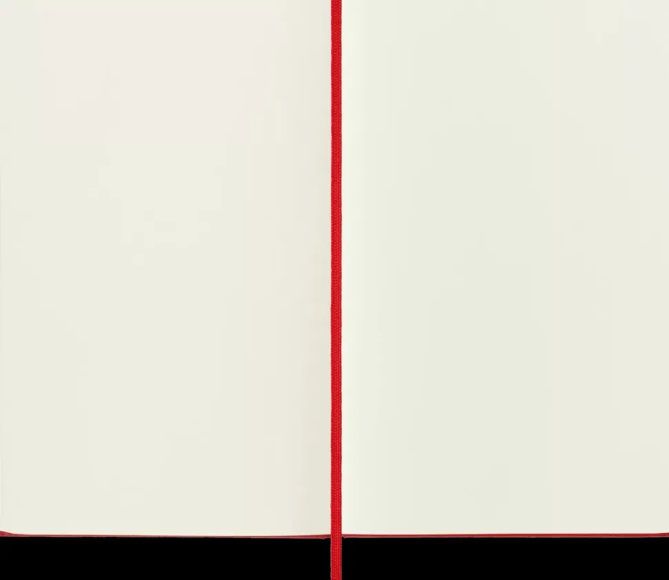 Cuaderno Rojo Escarlata Clásico Tapa Dura Lisa 13x21cm Moleskine