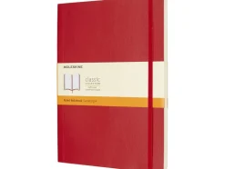Cuaderno Rojo escarlata Clásico Tapa Blanda Lisa 13x21cm Moleskine