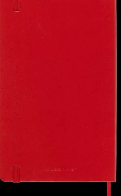 Cuaderno Rojo Rayas tapa dura Moleskine 11,5x18cm