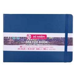 Cuaderno Sketch Book Azul Marino 140 g/m² Art Creation 21x14,8cm