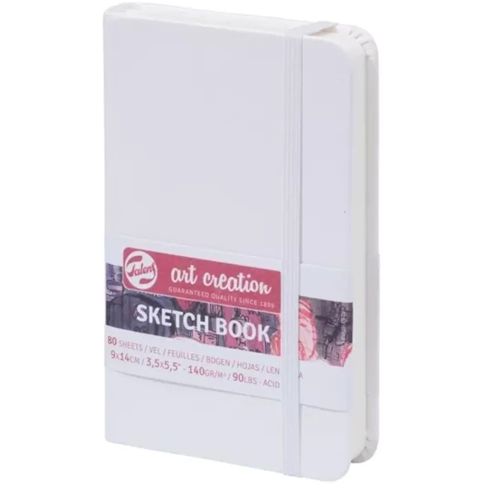 Cuaderno Sketch Book Blanco 140 g/m² Art Creation 9x14cm