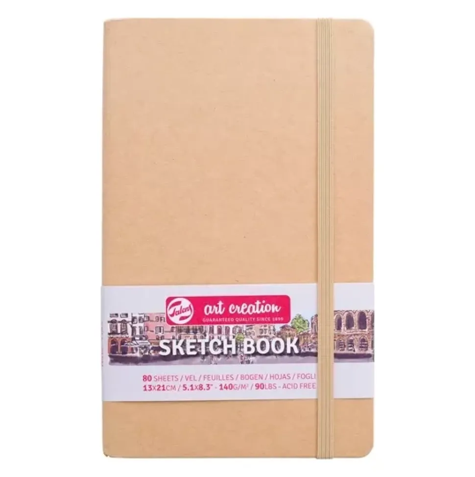Cuaderno Sketch Book Kraft 140 g/m² Art Creation13x21cm