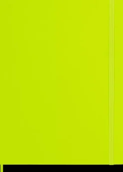 Cuaderno Verde Claro Liso tapa blanda Moleskine 19x25cm