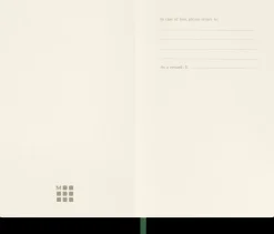 Cuaderno Verde mirto Clásico Tapa Blanda Rayas 9x14cm Moleskine