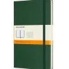 Cuaderno Verde mirto Clásico Tapa Dura Rayas 13x21cm Moleskine