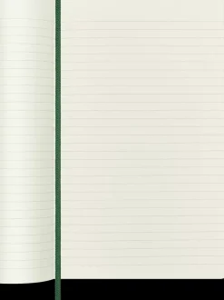 Cuaderno Verde mirto Clásico Tapa Blanda Rayas 13x21cm Moleskine
