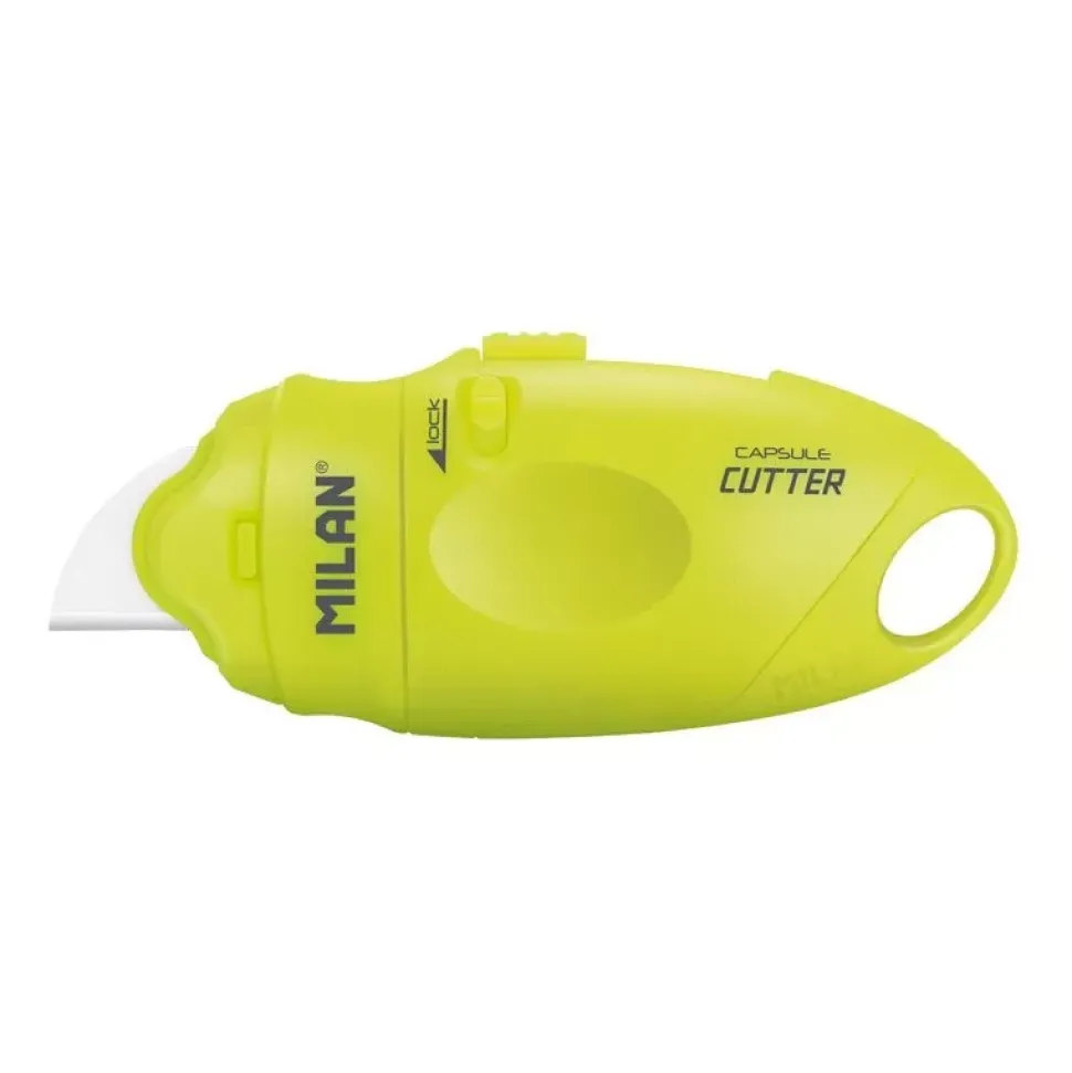 Cutter mini hoja cerámica amarillo Ácid Milan