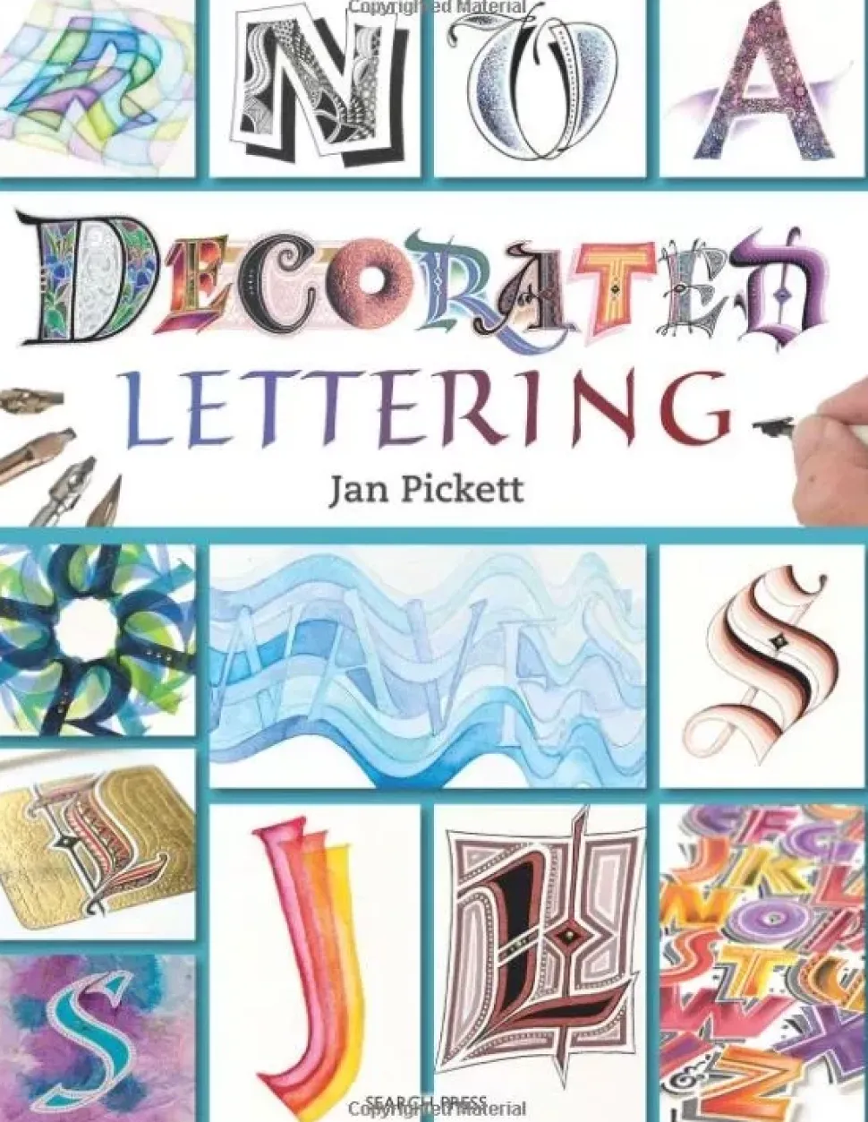 Decorated lettering