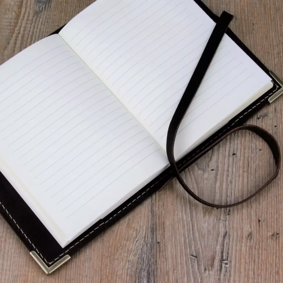 Diario en piel 18x13cm Bortoletti