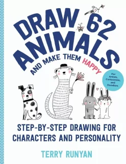 Draw 62 Animals and make them happy