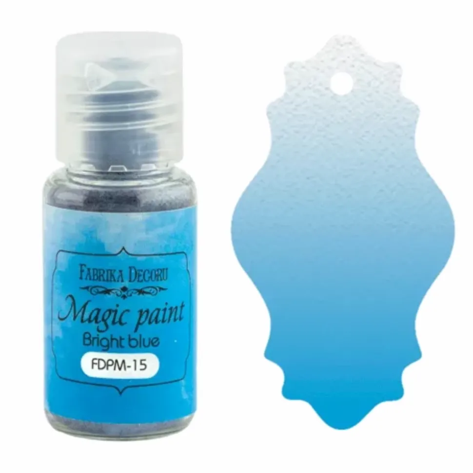 Dry Magic Paint Bright blue Fabrika Decoru