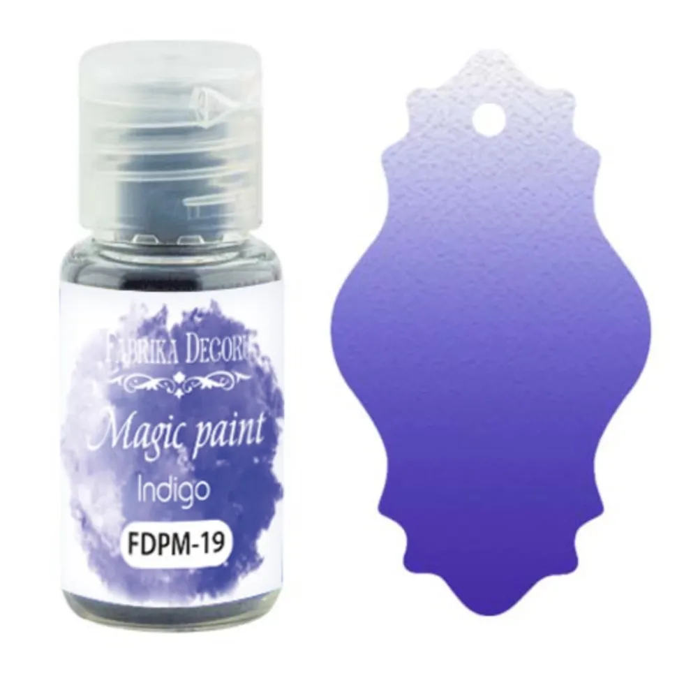 Dry Magic Paint Indigo Fabrika Decoru