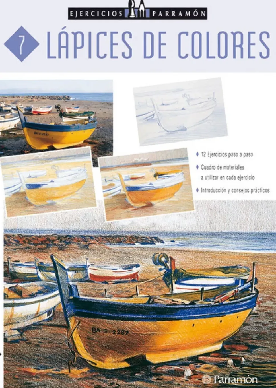 Ejercicios Parramón 07 Lápices de colores