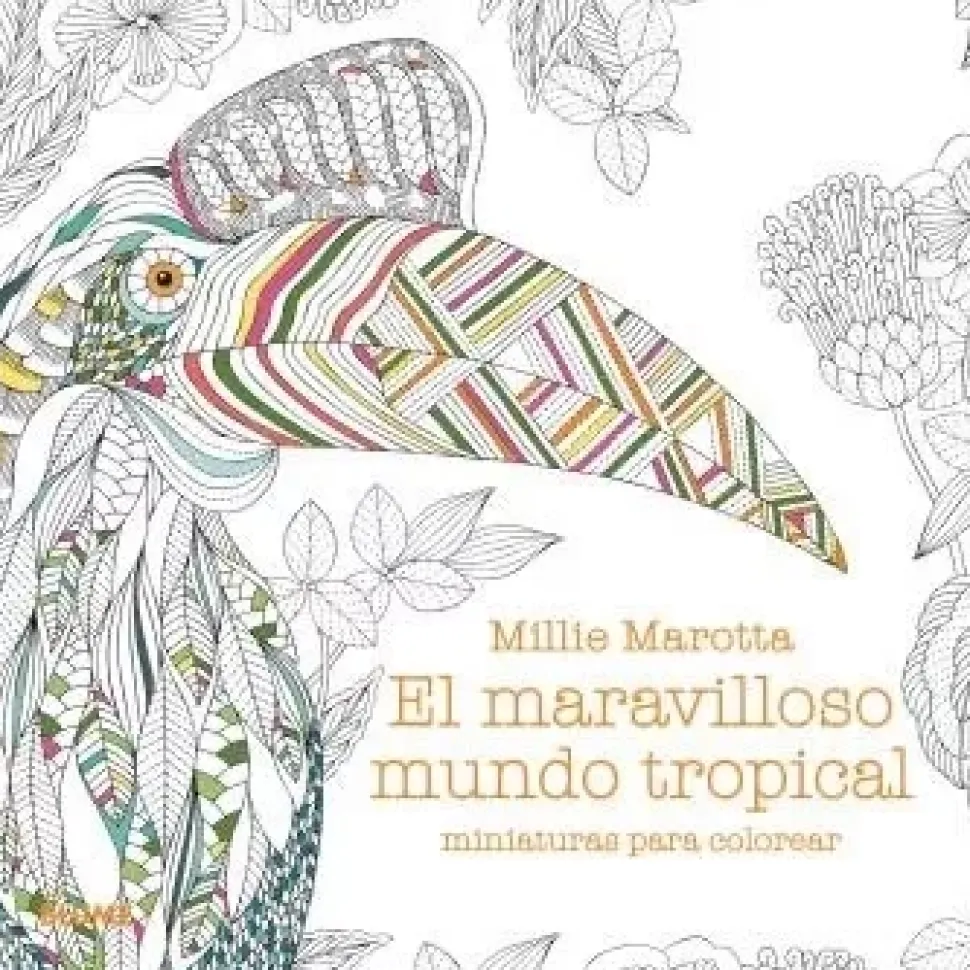 El Maravilloso Mundo Tropical Miniaturas para colorear
