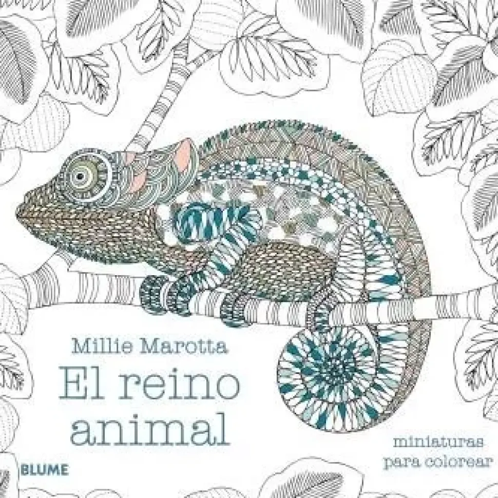 El reino Animal Miniaturas para colorear