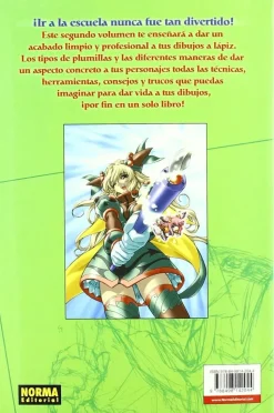 Escuela de manga Vol 2 Entintado de personajes