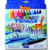 Estuche 24 Ceras Jovicolor Triwax Jovi