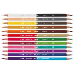 Estuche 12 Lápices Bicolor Milan